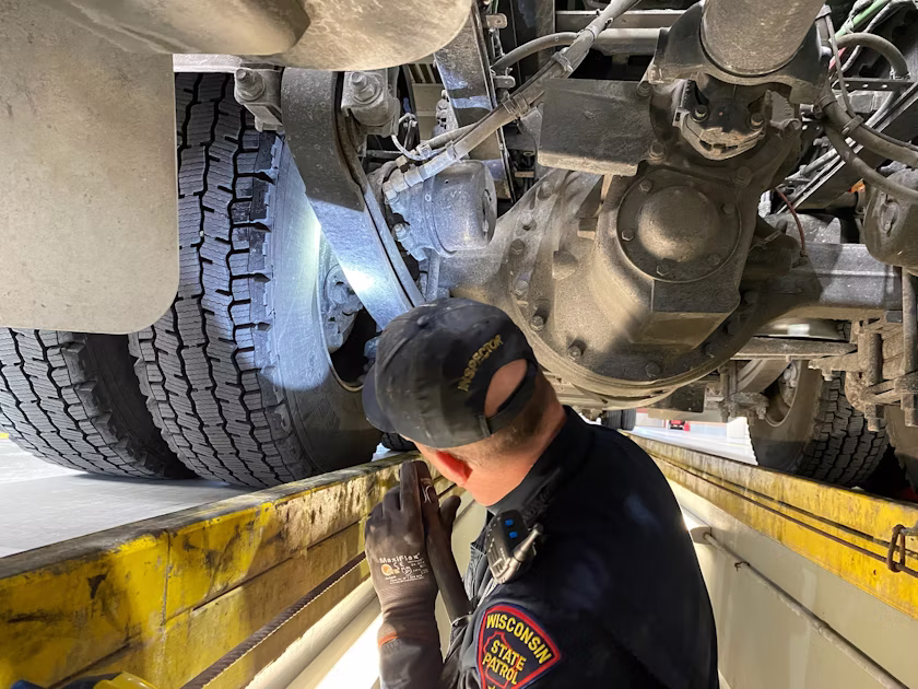 Featured image for “One-day blitz parks 500+ trucks: Toughest states for brakes violations”